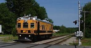 HD Sperry Rail Service Track Inspection Car in Ayer, MA