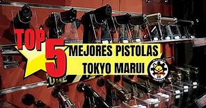 TOP 5 mejores PISTOLAS de airsoft de Tokyo Marui