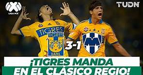 ¡Super clásico! Lucas Lobos hace explotar el volcán con un golazo | Tigres vs Rayados - 2013 | TUDN