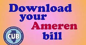 How to Download Your Ameren Illinois Bill