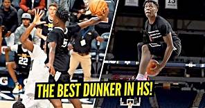 Trey Parker Is The NEW BEST DUNKER In High School!! Impresses Anthony Edwards On His HOMECOURT!