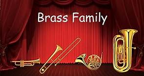 The Brass Family - Listen to the instruments of the brass family! - Orchestra for Kids