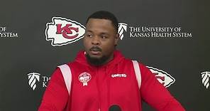 Right tackle Jawaan Taylor discusses his adjustment to the Chiefs offense ahead of Week 3