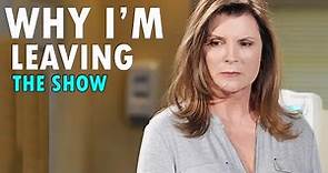 Why is Kimberlin Brown leaving bold and the beautiful?