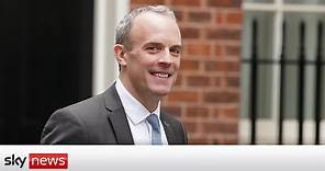 Dominic Raab appears before Lord's Constitution Committee