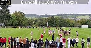 Blundell's School U18’s National Cup Game v Taunton