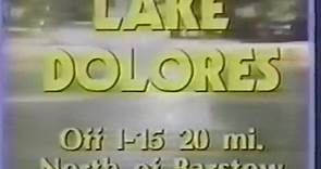 Lake Dolores, America's first waterpark commercial