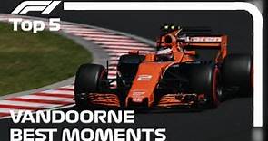 Top 5 Stoffel Vandoorne Best Moments in F1