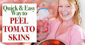 How to Peel Tomato Skins the Quick and Easy Way