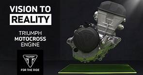 Ricky Carmichael introduces new Triumph motocross engine
