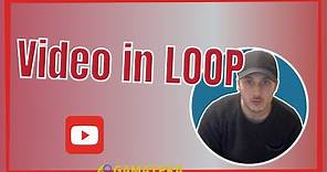 Come mettere in loop un video su youtube