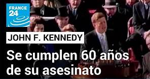Se cumplen 60 años del asesinato del expresidente estadounidense John F. Kennedy • FRANCE 24