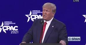 Former President Trump Addresses CPAC
