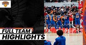 New York Knicks | IT'S TEAM BASKETBALL | Full Game Highlights (Jan. 13, 2023)