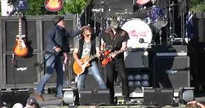Ted Nugent and Dave Amato "Hey Baby" with Derek St. Holmes, Bangor, Maine July 8, 2012