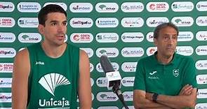 Entrevista Luis Casimiro y Carlos Suárez (Unicaja) - Fase Final Liga Endesa