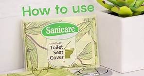 Sanicare Toilet Seat Cover