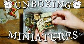 New Vintage Miniature Unboxing! Did we find things For Our Dolls Houses!