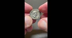 Vespasian, RIC 847, Date 76 AD, Silver Denarius Rome, Eagle