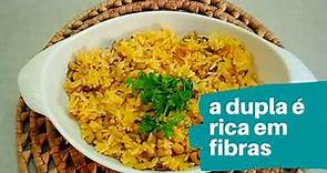 O verdadeiro Baião de dois: Feijão com arroz!!!! Fácil, rápido e delicioso!