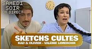 Les sketchs cultes de Kad & Olivier, Valérie Lemercier | Parodie les tocs | Samedi soir en Direct P2