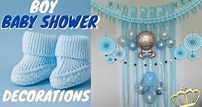 Fun Boy Baby Shower Decorations | DIY Baby Shower Decoration Ideas