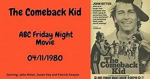 The Comeback Kid : 1980 ABC Friday Night Movie