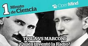 ¿Quién inventó la radio? Marconi VS Tesla | Píldoras de ciencia