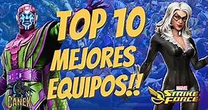 TOP 10 Mejores equipos de Marvel Strike Force en español - Actualizado Oct23