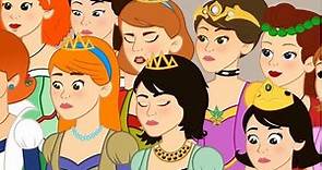 Las 12 Princesas Bailarinas y 5 Princesas animados | Cuentos de Princesas