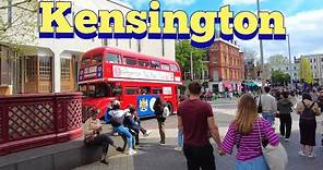 London Walk | KENSINGTON High Street Walking Tour 🇬🇧