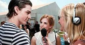 Emma Watson and George Craig interview at Glastonbury