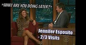Jennifer Esposito - She Is Single & Asks Craig Out - 2/3 Visits In Chronological Order