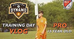 Training Day Vlog With The Newest & Youngest MLS SIGNING 15 Year Old Juan Castilla! | Jodabenitv