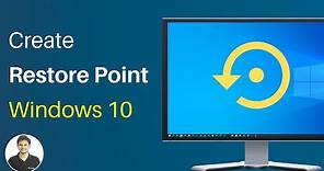 How to Create a System Restore Point in Windows 10?