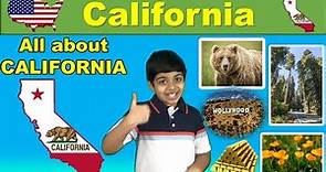CALIFORNIA | Learn 50 States of the USA | Learn About California | Interesting and Fun Facts