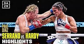 AMANDA SERRANO VS HEATHER HARDY Fight Highlights