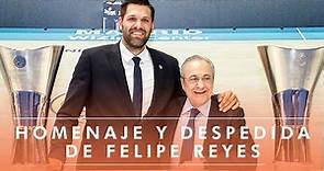 Acto institucional de homenaje y despedida de nuestro capitán Felipe Reyes | Real Madrid Baloncesto