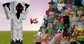 ENTITY 303 VS All Mobs In Minecraft Pocket Edition Who Will Win? Addon Fight MCPE