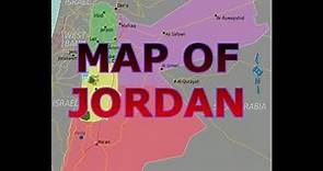 MAP OF JORDAN