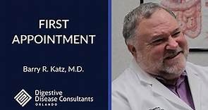 First Appointment Expectations | Barry R. Katz, M.D.