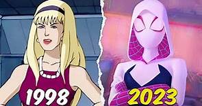 Evolution of Gwen Spider / Gwen Stacy in movies & Shows (1998-2023)