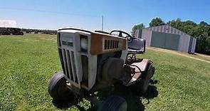 Discing Garden with Sears SS15 Garden Tractor | Bullard Farms
