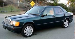 1993 Mercedes Benz 190E Limited Edition LE One of 700 Made W201 Sedan 1 Owner Classic Youngtimer