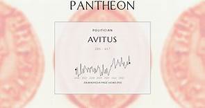 Avitus Biography - Roman emperor from 455 to 456