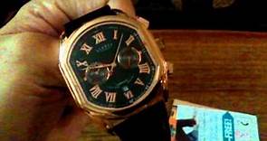 stauer meisterzeit rose gold watch review