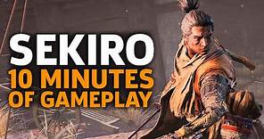 10 Minutes Of Sekiro: Shadows Die Twice Gameplay | Gamescom 2018