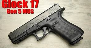 Glock 17 Gen 5 MOS First Shots