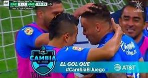 Gol de Jonathan Rodríguez | Cruz Azul 2 - 1 América | Liga BBVA MX - Grita México A21 - Jornada 16