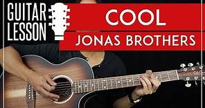 Cool Guitar Tutorial - Jonas Brothers Guitar Lesson 🎸 |Easy Chords + Solo TAB|